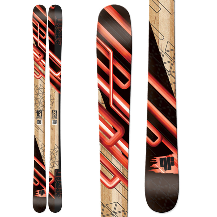 4FRNT Switchblade Skis 2013 Front View