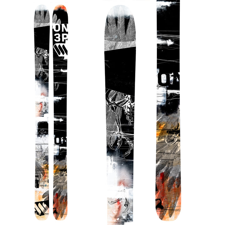 ON3P Wrenegade Skis 2013 Front View