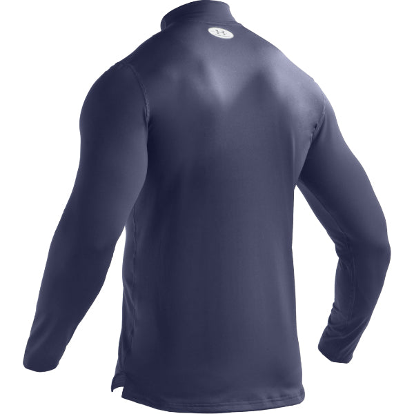 Under Armour UA Evo CG Mock Shirt Shadow/Black Back View