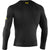 Under Armour Base 2.0 Crew Shirt Black/School Bus Back View