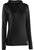 Under Armour UA Base 2.0 Baselayer Hoodie - Women's Black/Mermaid Front View