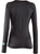 Under Armour UA Base 1.0 Crew Top - Women's Black/Cortez Back View