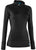 Under Armour UA Base 2.0 1/4 Zip Top - Women's Black/Cortez Front View