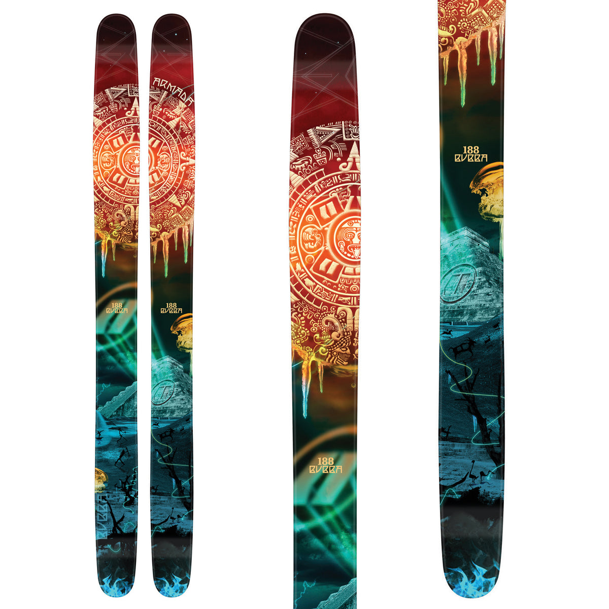 Armada Bubba Skis 2013 Front View
