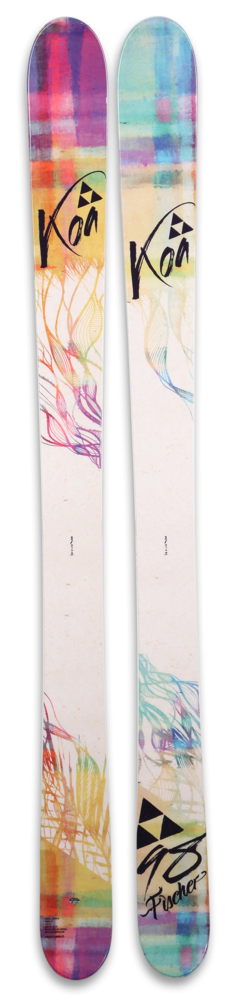 Fischer Koa 98 Skis - Women's 2013 Top View