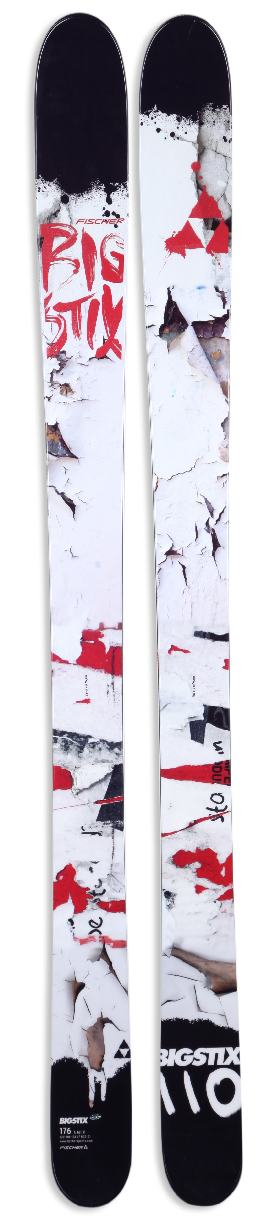 Fischer Big Stix 110 Skis 2013 Top View