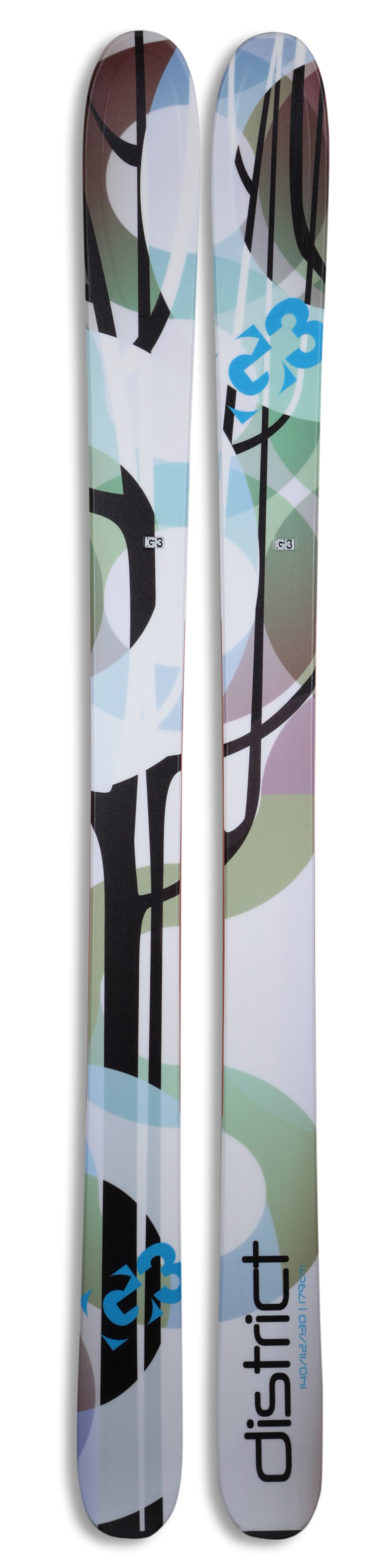 G3 District Skis 2013 Top View