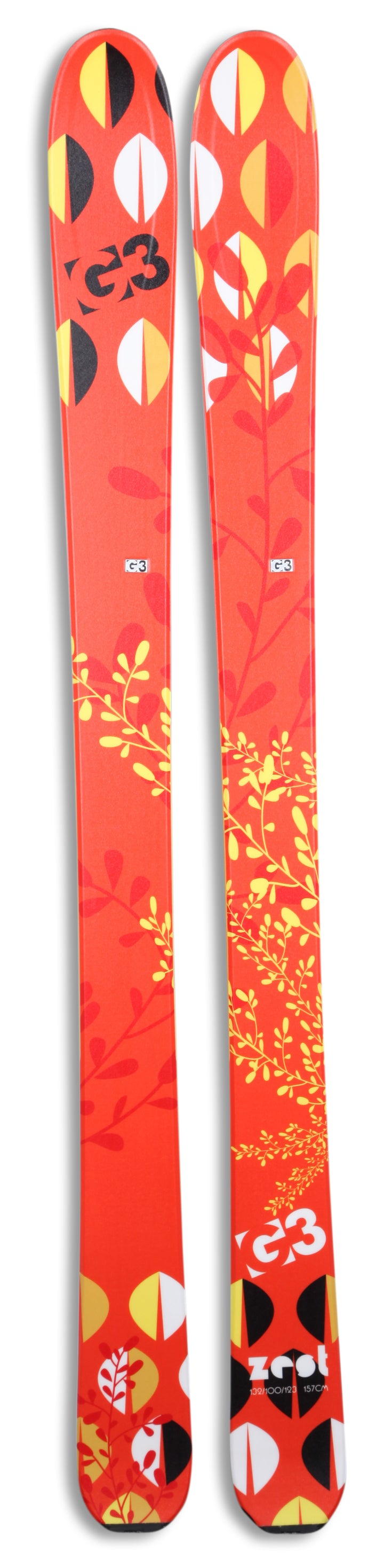 G3 Zest Skis - Women's 2013 Top View