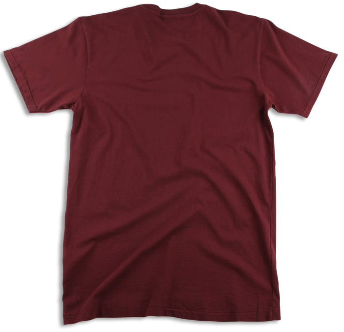 Wesc Icon T Shirt Andorra Red Melange Back View