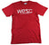 Wesc T Shirt Pompeian Red Front View