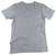 Wesc Barcode Stripe T Shirt Grey Melange Back View