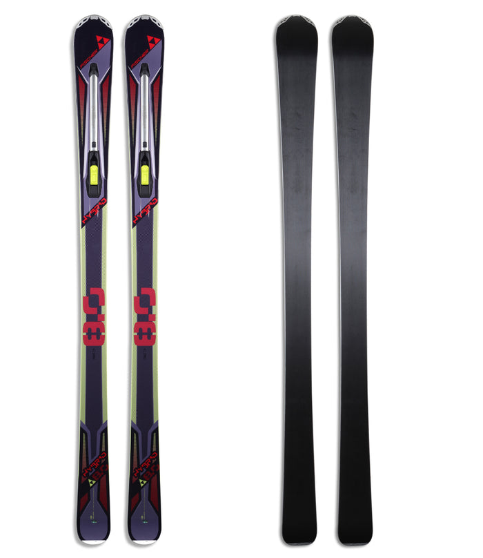 Fischer Hybrid 8.0 Skis 2013 Base View