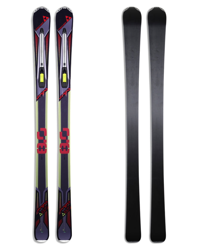 Fischer Hybrid 8.0 Skis 2013 Base View