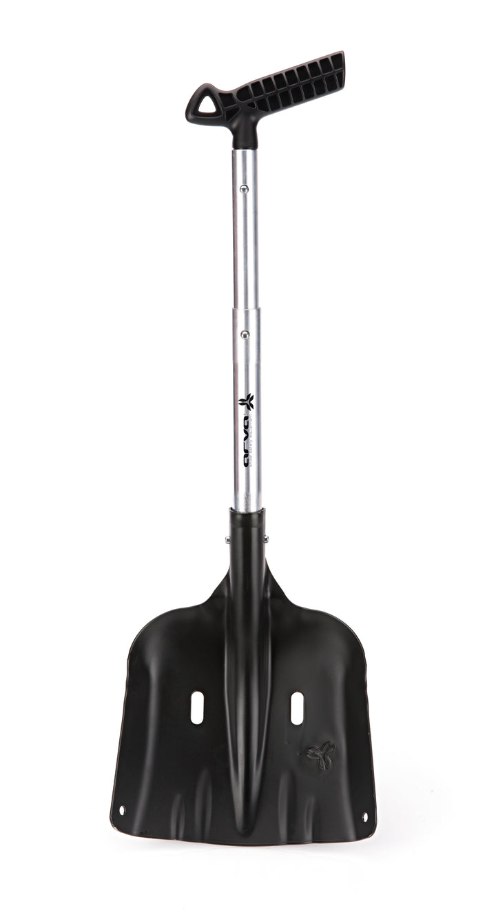 Arva Mini Ovo Shovel Black Front View