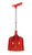 Arva Mini Ovo Light Shovel Red Front View