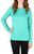 Patagonia Capilene 3 Midweight Crew Top - Women's Brilliant Green Front View