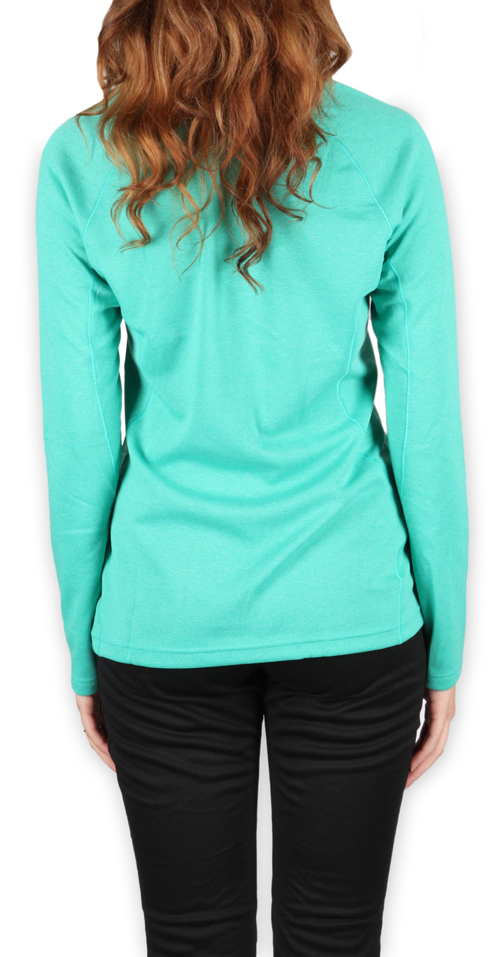 Patagonia Capilene 3 Midweight Crew Top - Women's Brilliant Green Back View