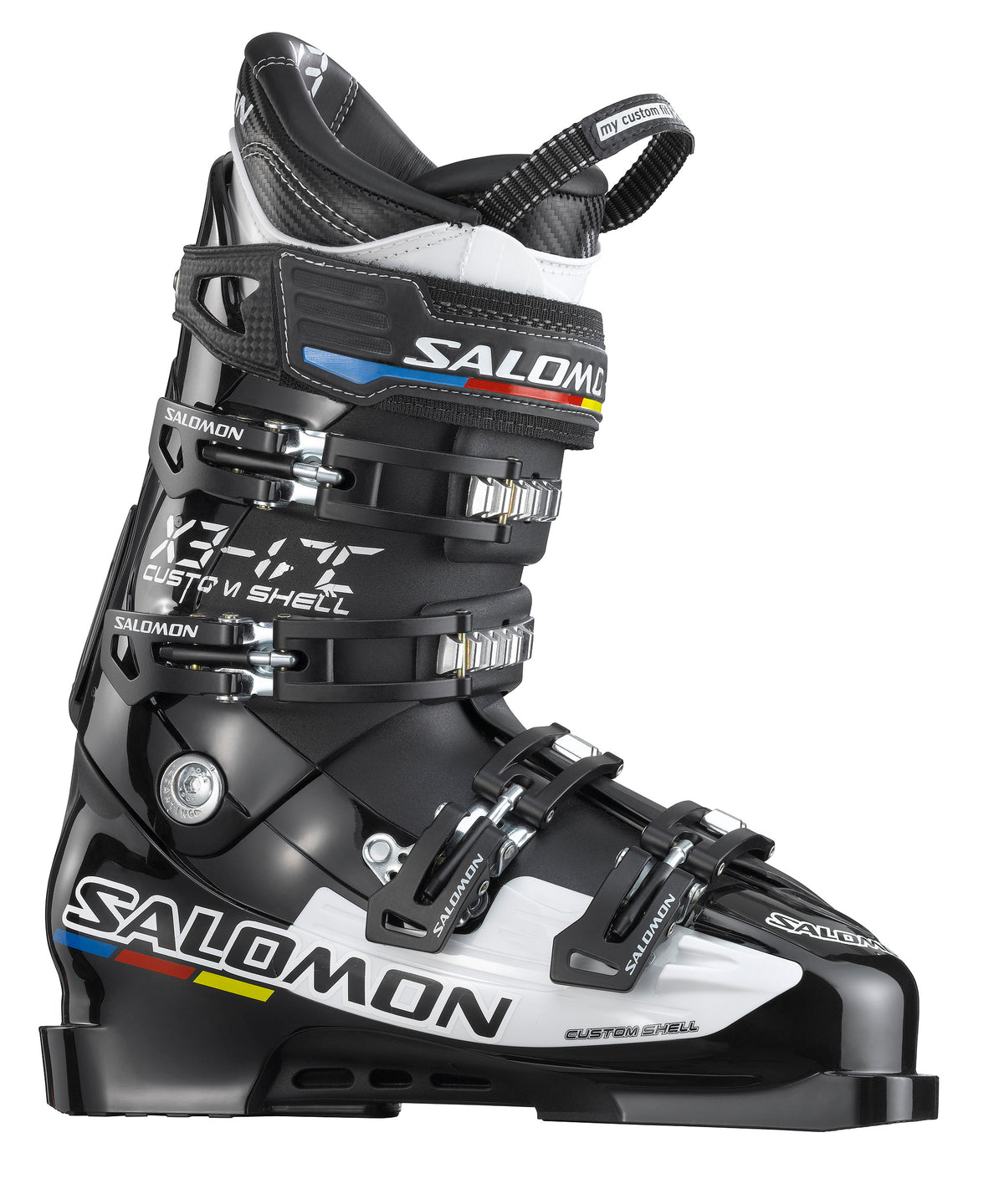 Salomon X3 120 CS Ski Boots 2012 Black Right Side View