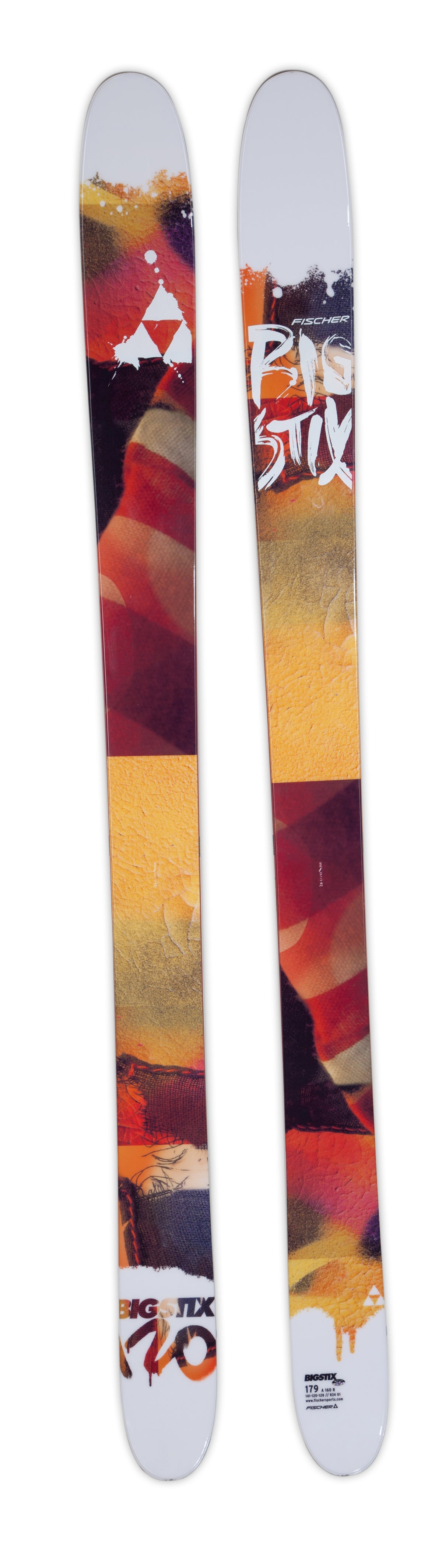 Fischer Big Stix 120 Skis 2013 Top View