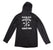Rome Hammer Schloggin Hoodie Black Front View