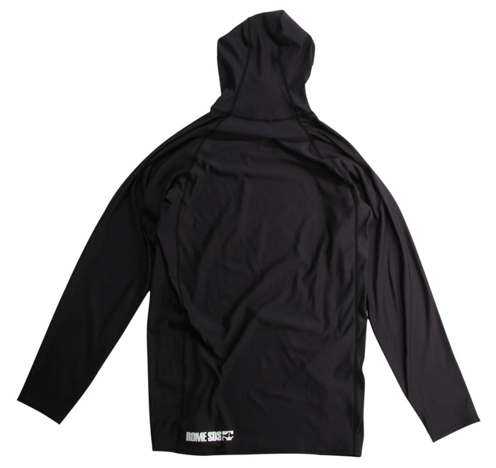 Rome Hammer Schloggin Hoodie Black Back View