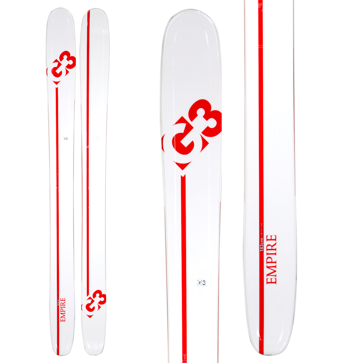 G3 Empire Skis 2013 Front View