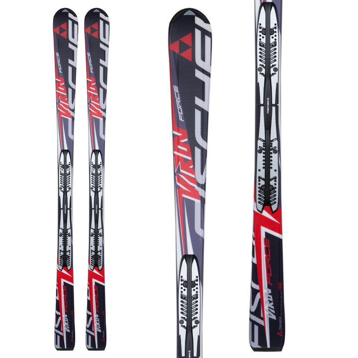 Fischer Viron Force FP9 Skis + RS 10 Bindings 2013 Front View