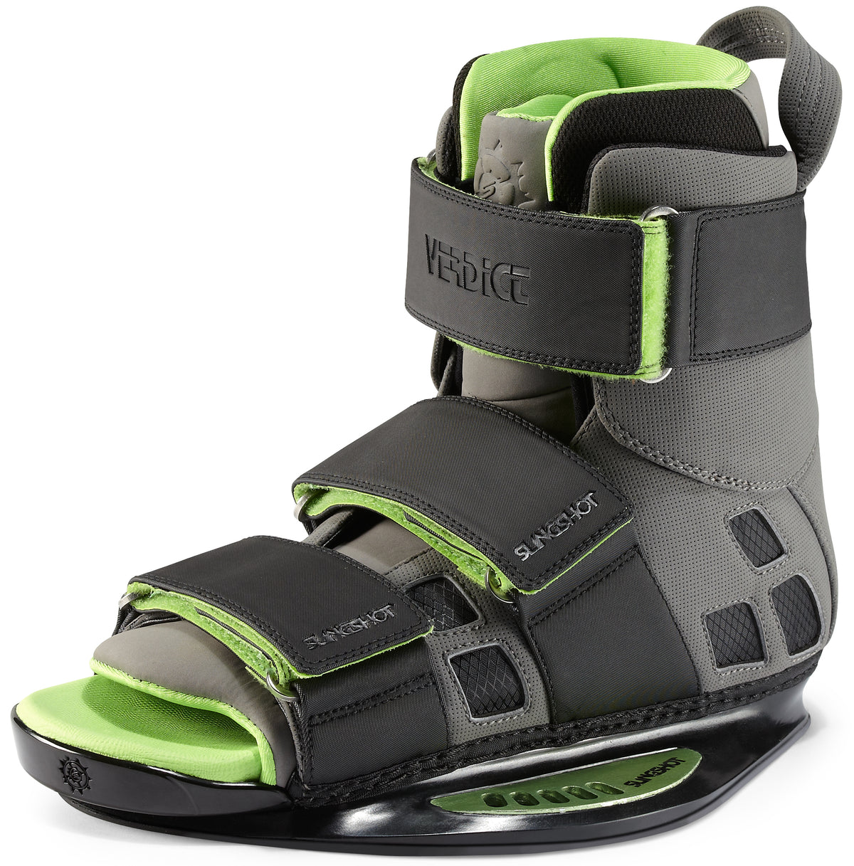 Slingshot Verdict Open Toe Wakeboard Bindings 2013 None Front View