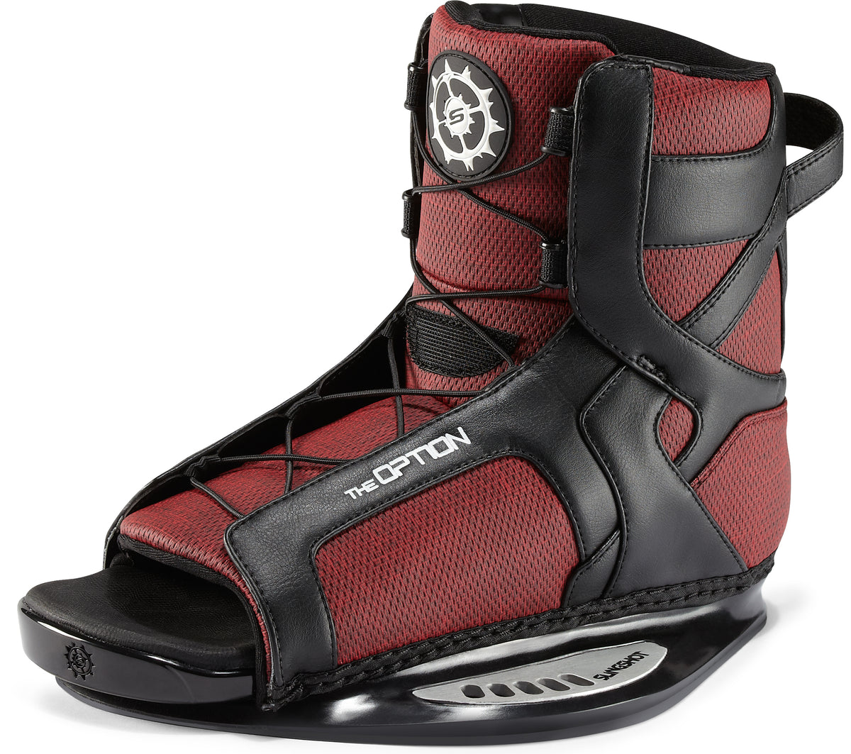 Slingshot Option Open Toe Wakeboard Bindings 2013 None Front View