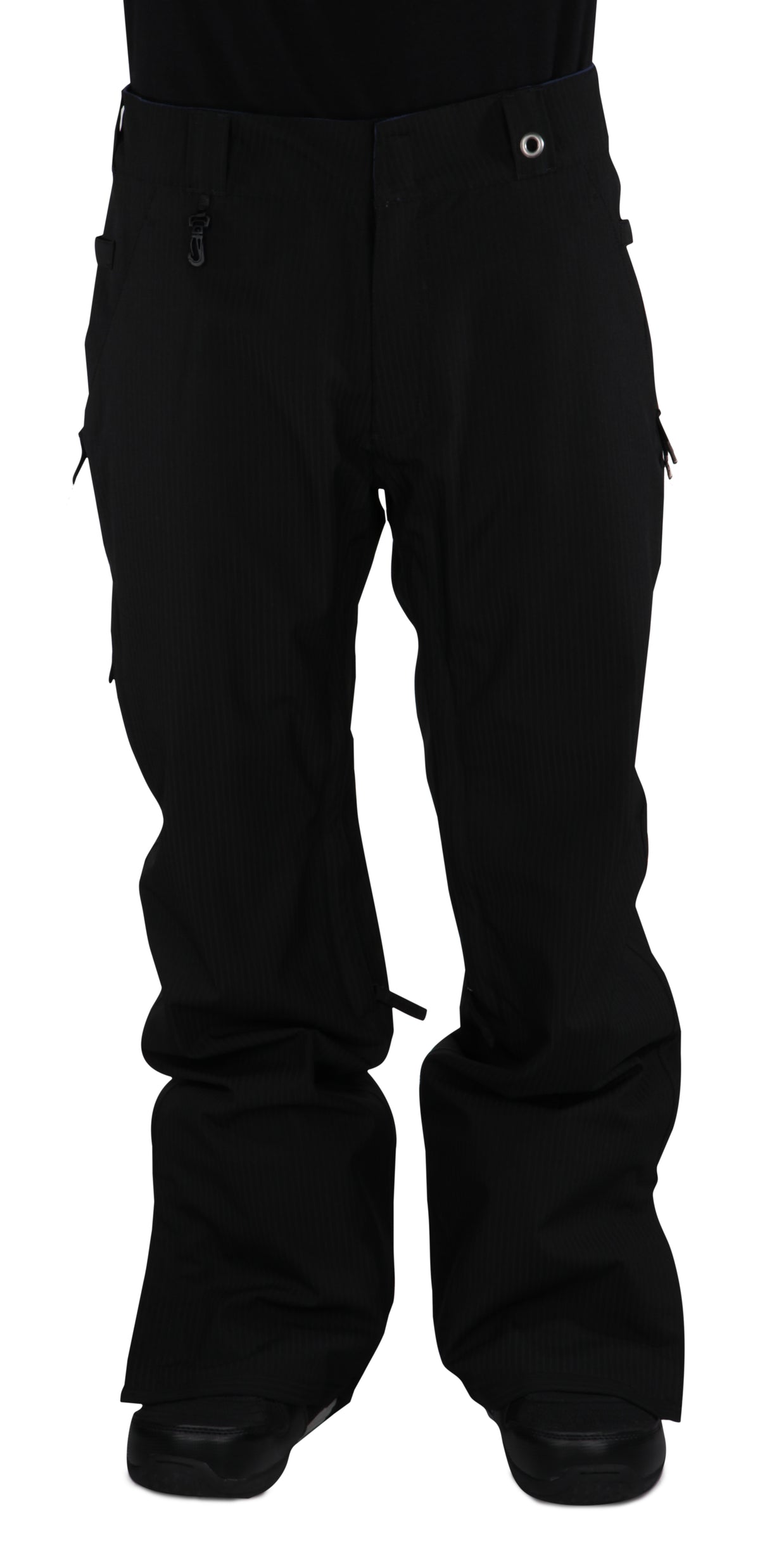 686 Times Dickies Work Pants Black Front View