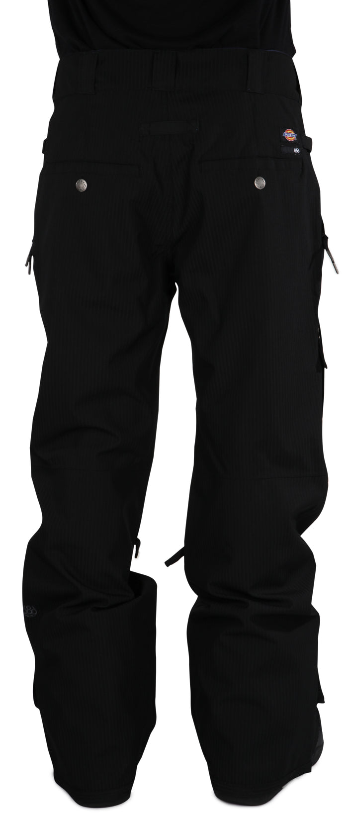 686 Times Dickies Work Pants Black Back View