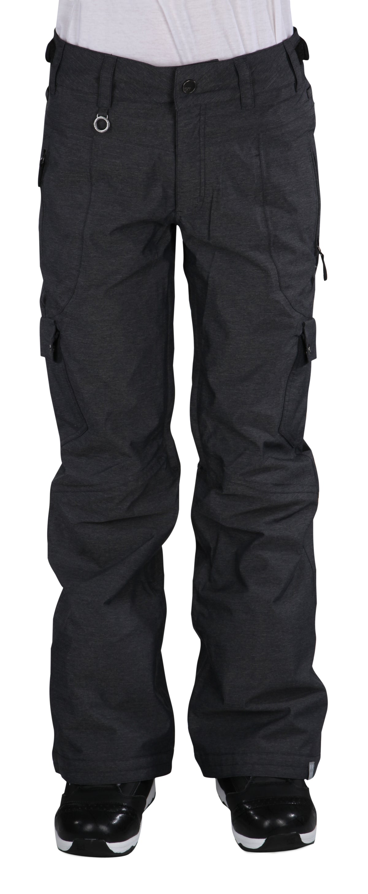 Roxy Snow Flurry Pants - Women's Black Front View