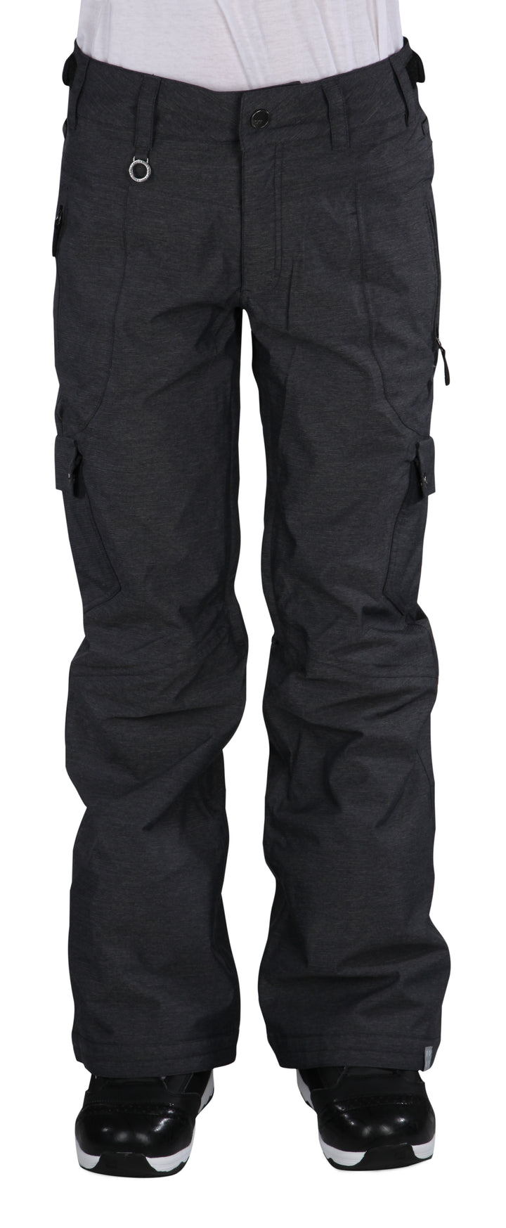 Roxy Snow Flurry Pants - Women's Black Front View
