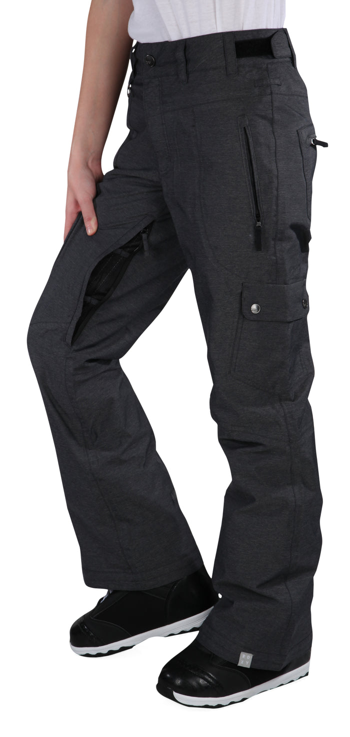 Roxy Snow Flurry Pants - Women's Black Vent View