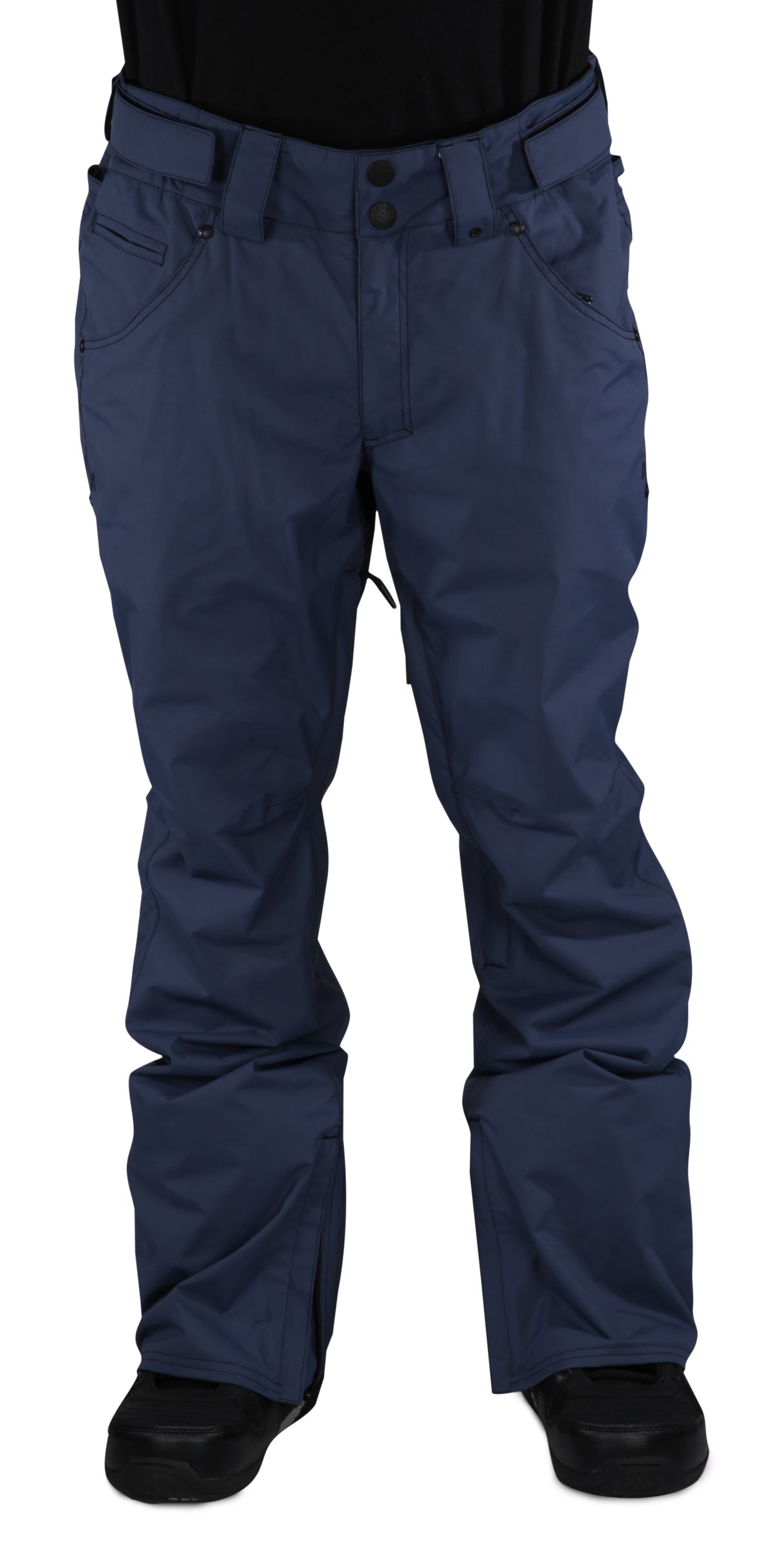 32 Wooderson Pants Navy Front View