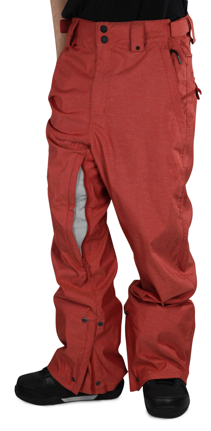 32 Slauson Pants Burnt Orange Vent View
