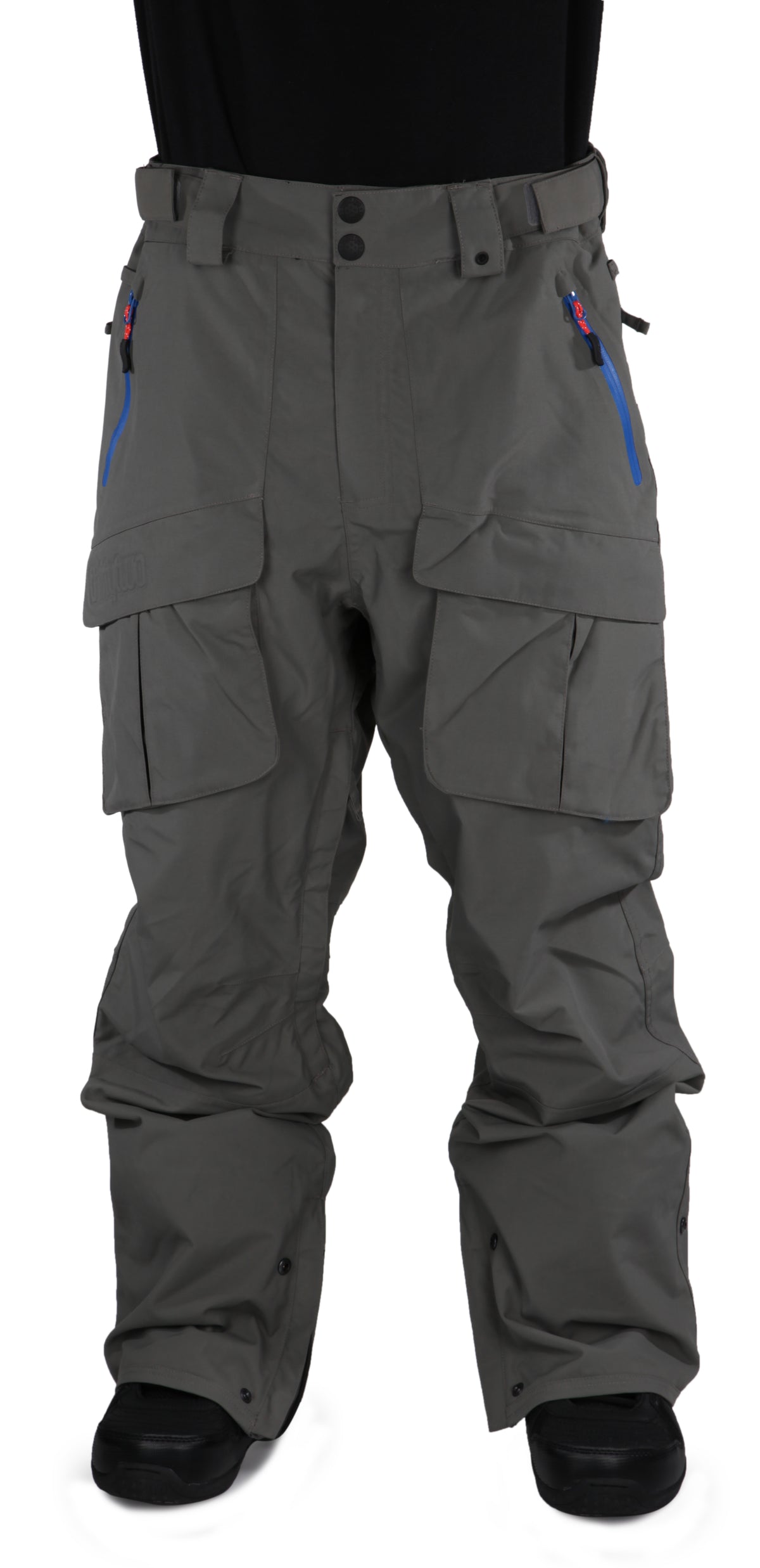 32 Conquest Pants Graphite Front View