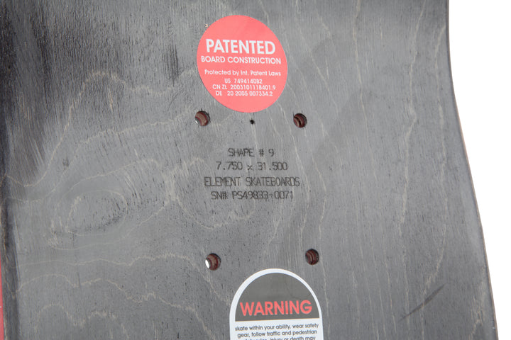 Element Helium Voyager Skateboard Deck Detail 1 View