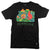 Gnarly Stoned Age T Shirt Black Front View