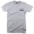 Gnarly Indian Boy T Shirt Grey Front View