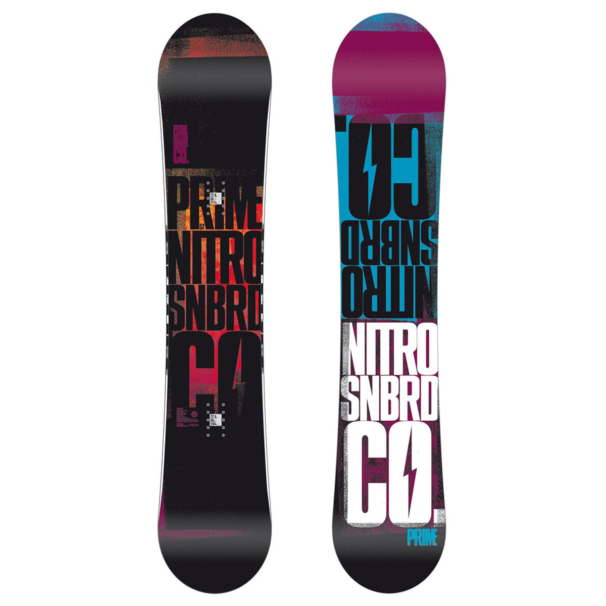 Nitro Prime Propaganda Snowboard 2012 Front View