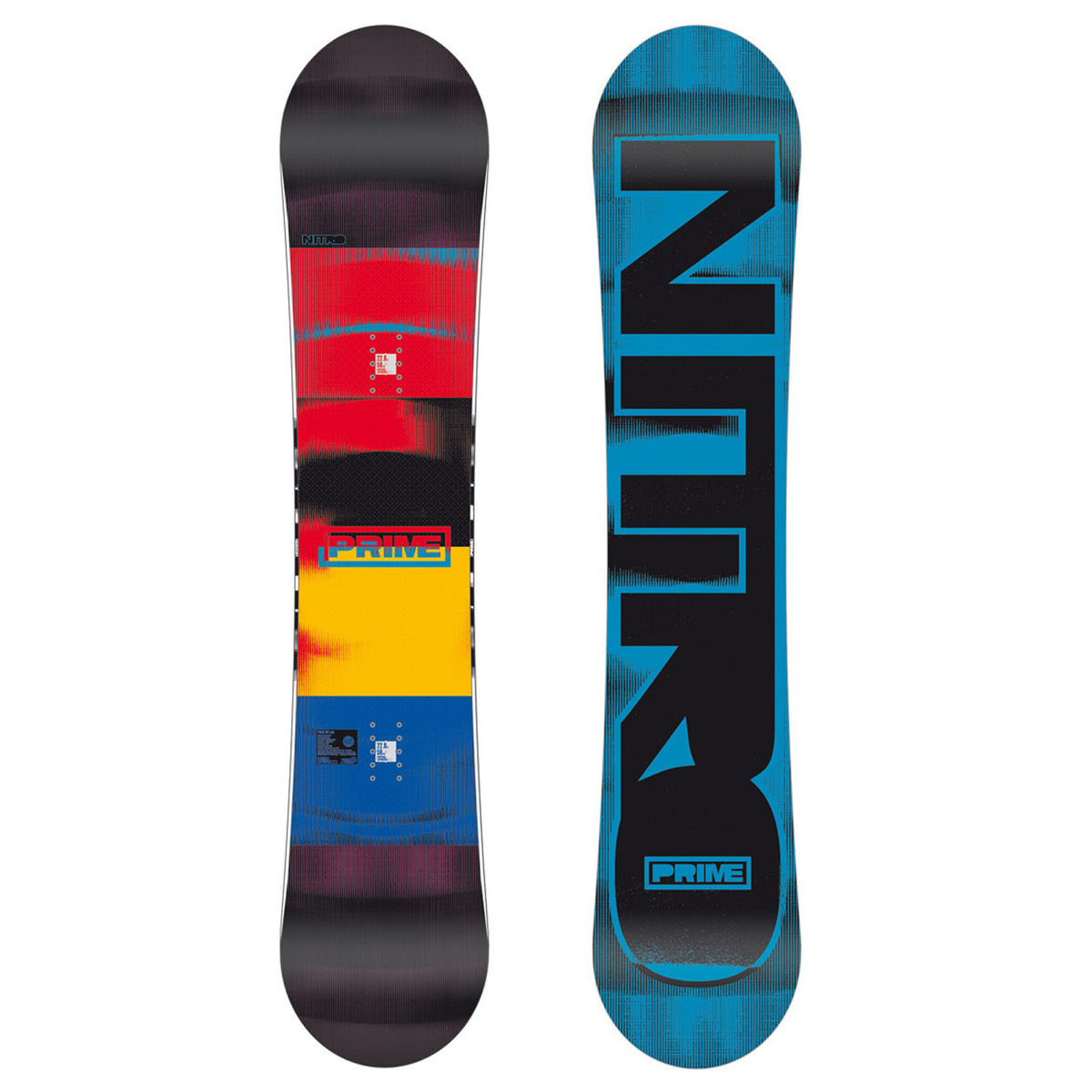 Nitro Prime Colorband Zero Wide Snowboard 2012 Front View