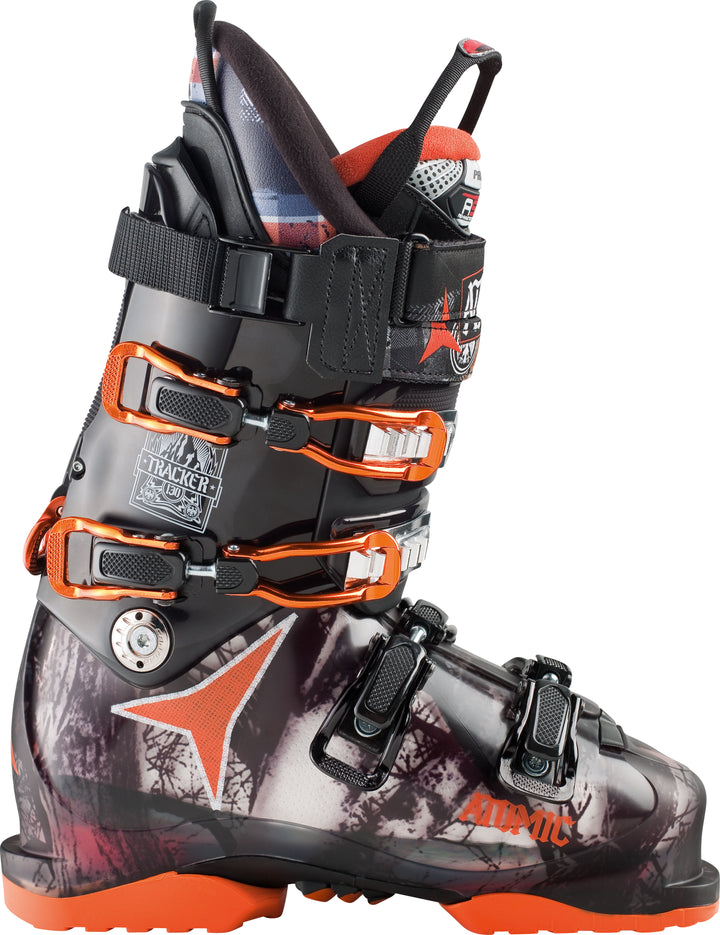 Atomic Tracker 130 Alpine Touring Ski Boots 2012 Sublimation/Black Translucent Side View