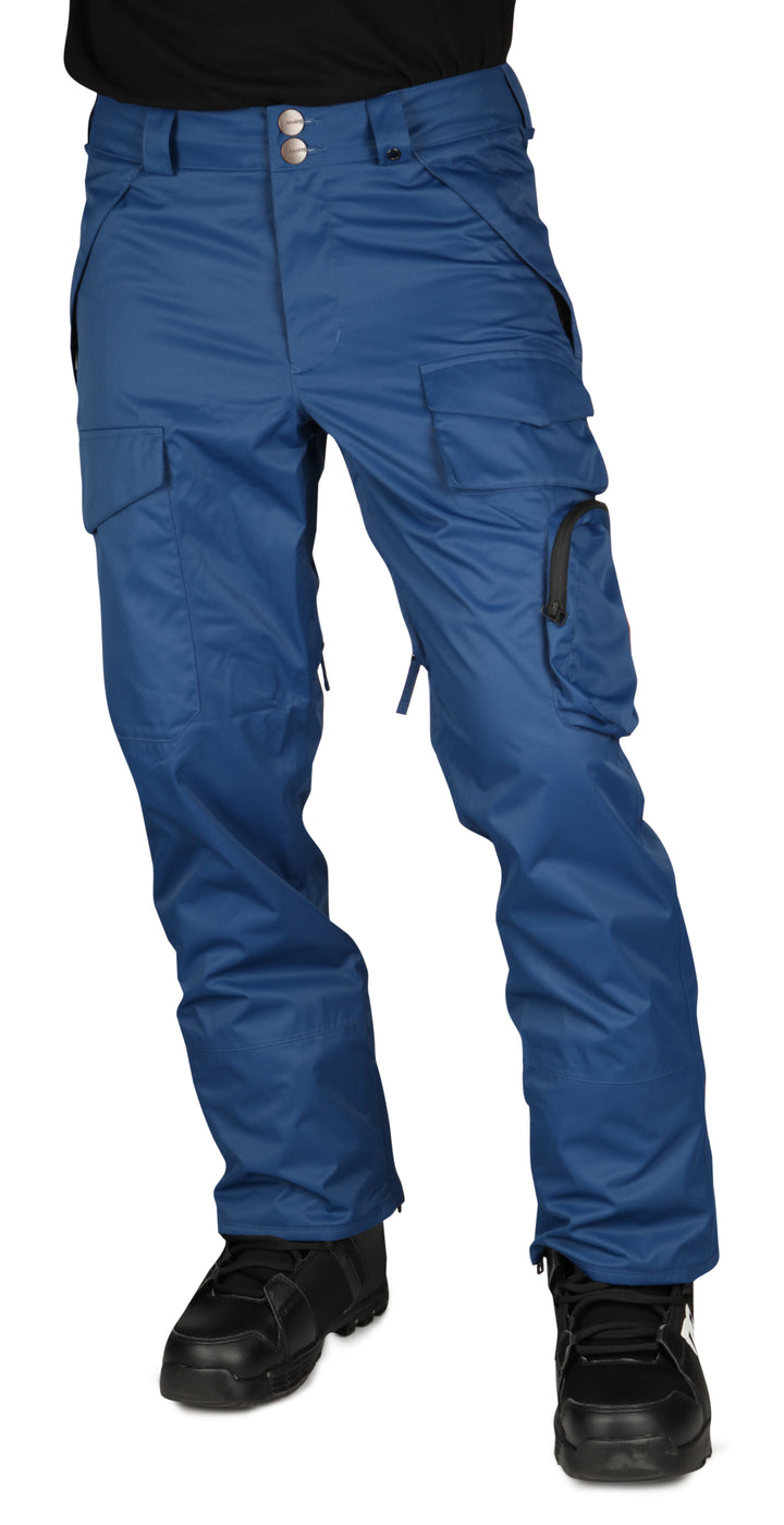 Analog Provision Pants River Blue Front View