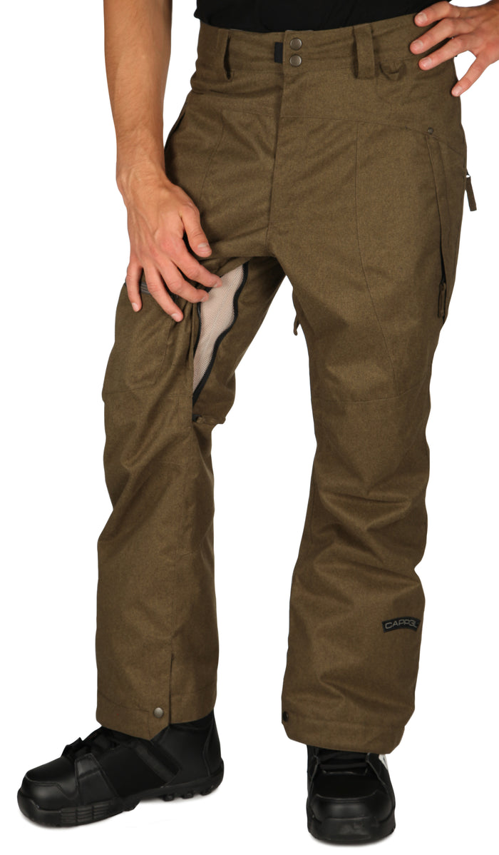 Ride Calling Pants Surplus Olive Wool Vent View