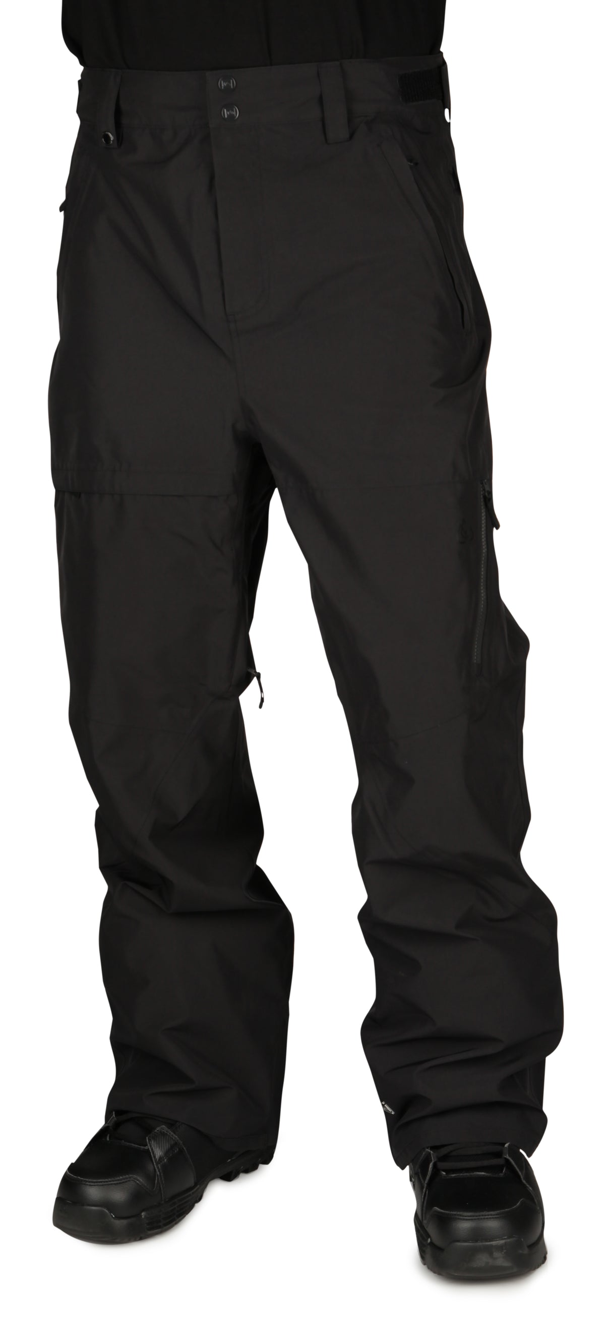 Quiksilver Travis Rice Shadow Pants Black Front View