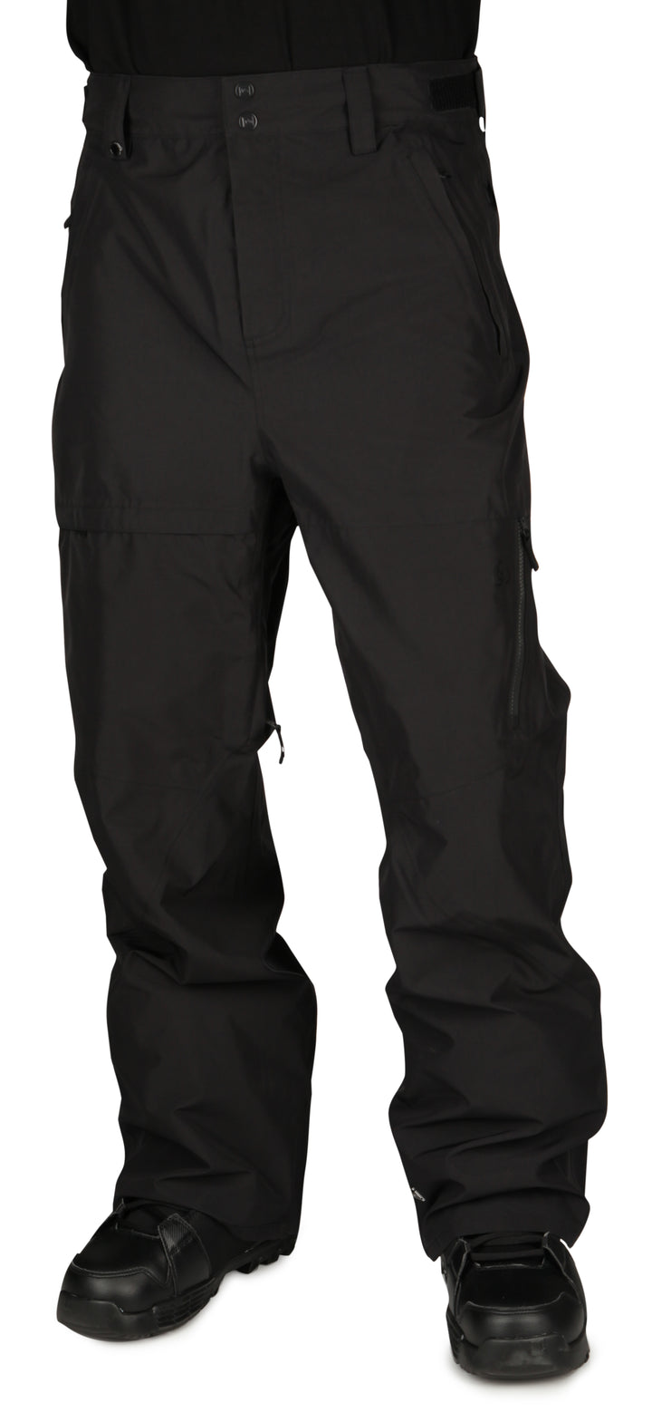 Quiksilver Travis Rice Shadow Pants Black Front View