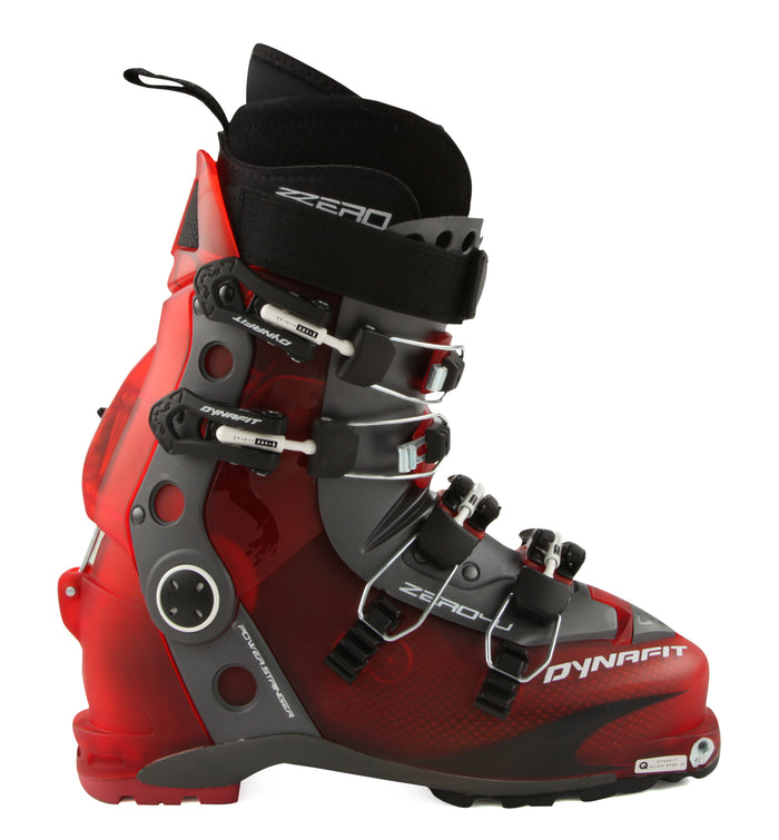 Dynafit ZZero 4U-TF Alpine Touring Ski Boots - Women's 2012 Pearl/Red Side View