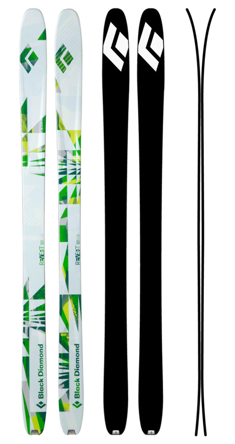 Black Diamond Revert Skis 2013 Base View