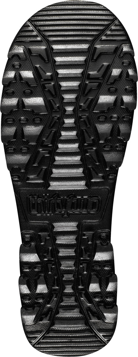 32 Lashed Snowboard Boots 2013 Black Bottom View